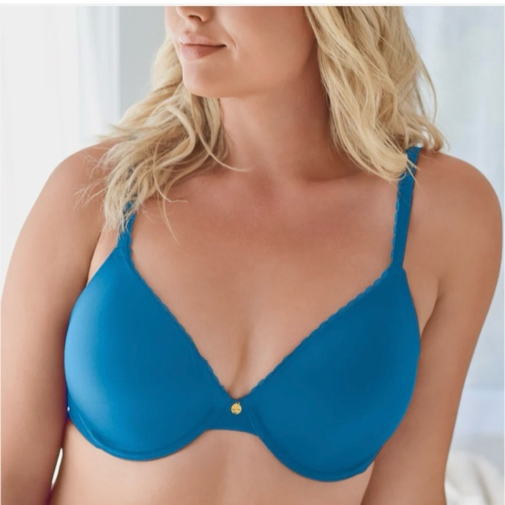 Venus Multiway Push Up Bra 36DD 36E Convertible Straps Teal Turquoise Women NWT - Picture 2 of 7